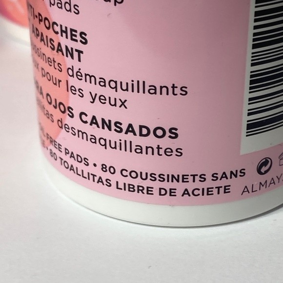 Almay Soothing & De-Puffing Gentle Eye Makeup Remover Pads 14 Tubs DISCONTINUED - Picture 9 of 15